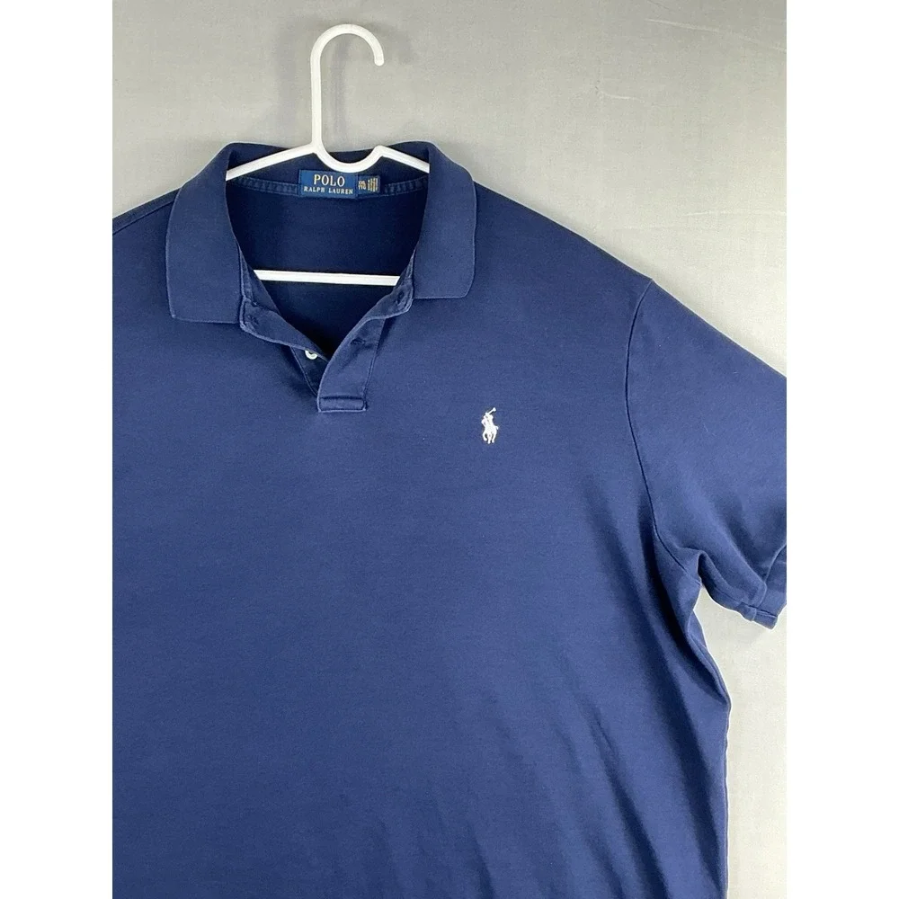 Polo Ralph Lauren Polo Shirt Mens XXL Navy Classic Pony
